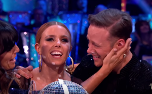 Stacey Dooley and Kevin Clifton on Strictly Come Dancing