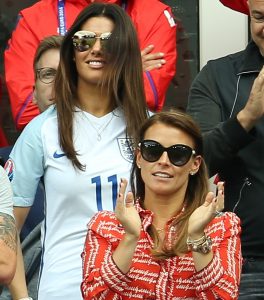 Becky Vardy and Coleen Rooney