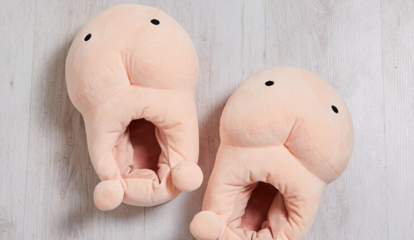 Penis slippers - Credit: Firebox