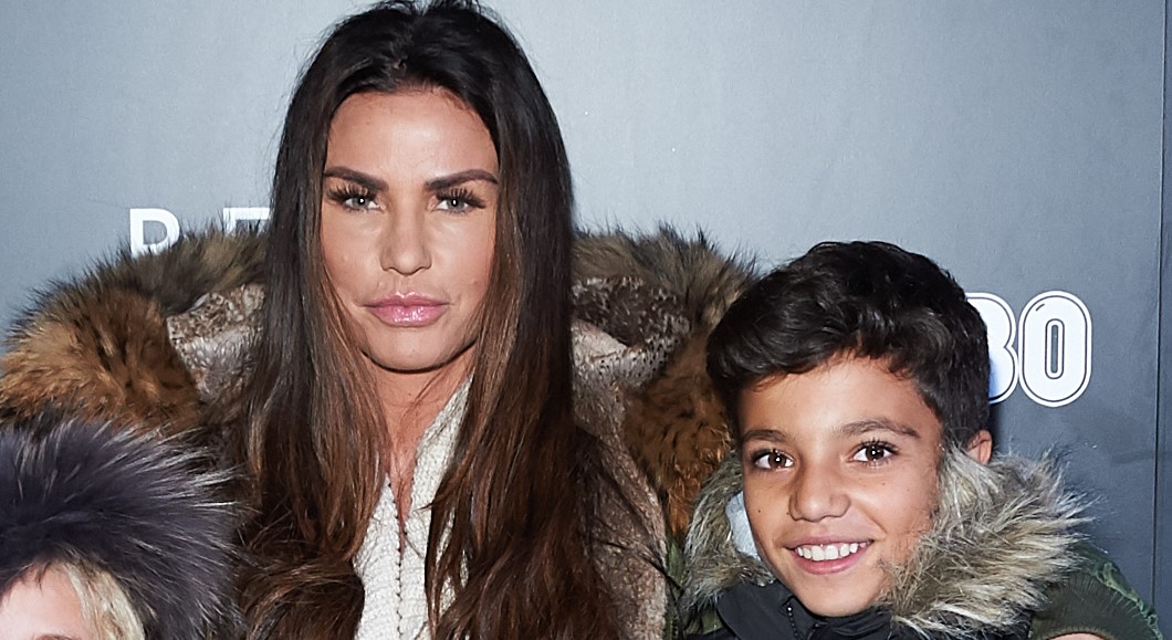 Katie Price and son Junior