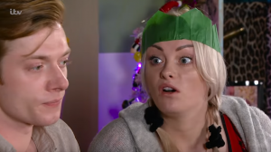 Daniel and Sinead had an argument Coronation Street