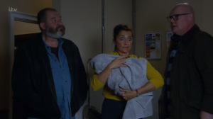 Chas birth Emmerdale