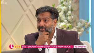 Nitin Ganatra is starring in a play called God's Dice Lorraine EastEnders