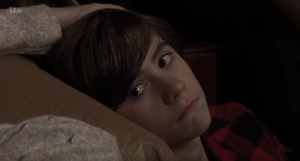 In a flashback it showed Faith walked out on her family when Cain was young Emmerdale