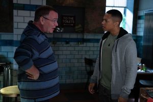 Ian winds up Keegan EastEnders