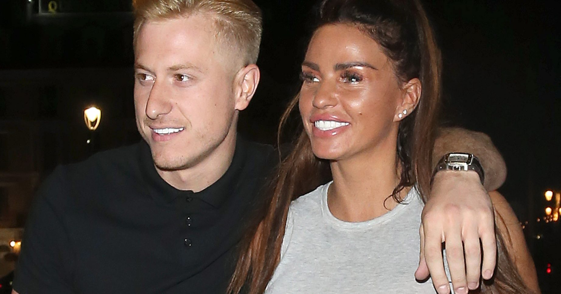 Kris Boyson and Katie Price