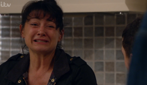 Moira blamed Nate for the affair Emmerdale 