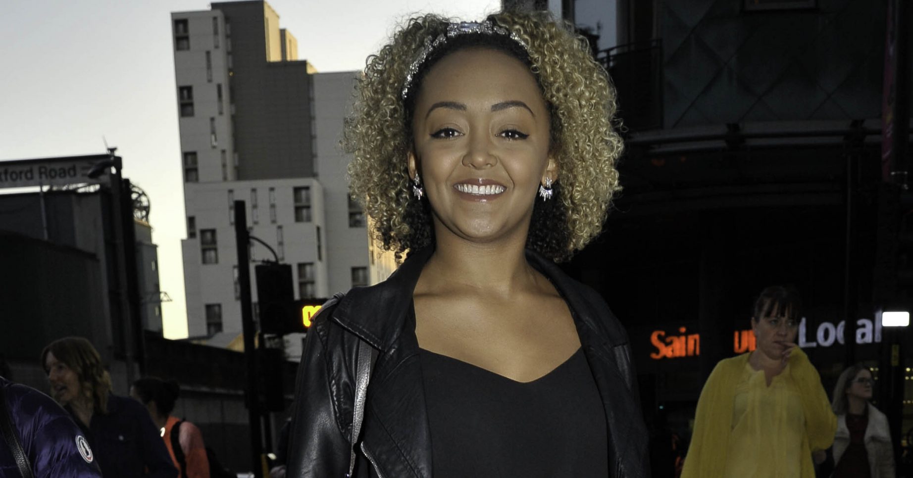 Celebs arrive on yellow carpet for the 9 to 5 Musical Press Night in Manchester. Pictured: Alexandra Mardell Ref: SPL5116368 170919 NON-EXCLUSIVE Picture by: Aaron Parfitt / SplashNews.com Splash News and Pictures Los Angeles: 310-821-2666 New York: 212-619-2666 London: +44 (0)20 7644 7656 Berlin: +49 175 3764 166 photodesk@splashnews.com World Rights