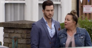 EastEnders Karen and Gray Credit: BBC