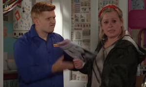 Ches was furious to learn Bernie had dragged his name through the mud Coronation Street