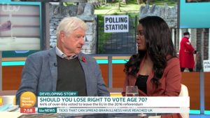 Joanna Jarjue Stanley Johnson GMB