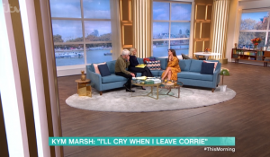 Kym Marsh appeared on This Morning