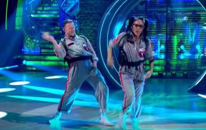 Kevin Clifton and Alex Scott