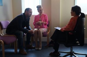 Will Mick and Linda get the answers they're hoping for? (Credit: BBC)