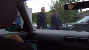 Sean kidnaps Moses (Credit: ITV)