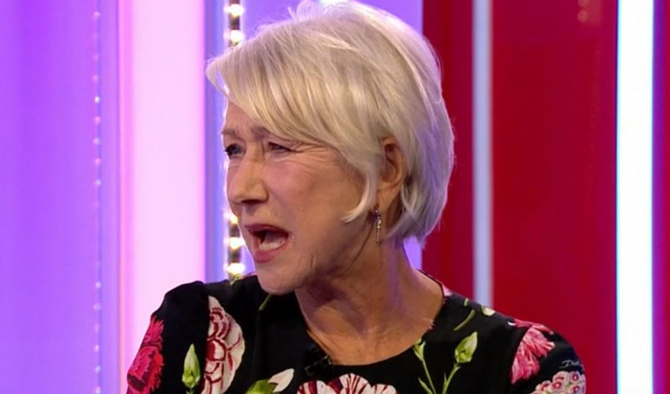 Helen Mirren on The One Show