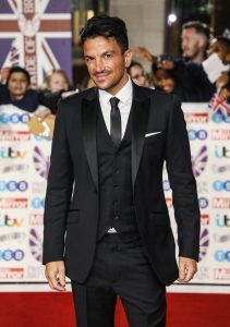 Celebrities arrive at the Pride of Britain Awards in London  Pictured: Peter Andre Ref: SPL5124971 281019 NON-EXCLUSIVE Picture by: Brett D. Cove / SplashNews.com  Splash News and Pictures Los Angeles: 310-821-2666 New York: 212-619-2666 London: +44 (0)20 7644 7656 Berlin: +49 175 3764 166 photodesk@splashnews.com  World Rights