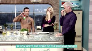 Gino D'Acampo naked This Morning