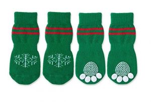 Christmas dog socks