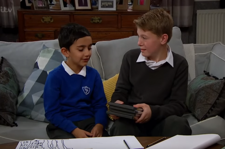 Emmerdale's Arthur and Archie actors Alfie Clarke Kai Assi 'best buddies'