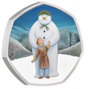 The Snowman 50p coin