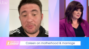 Coleen Nolan and son on Loose Women