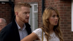 Coronation Street's Samia Longchambon shares family picture from VE Day picnic