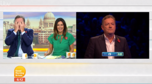 Piers Morgan and Susanna Reid