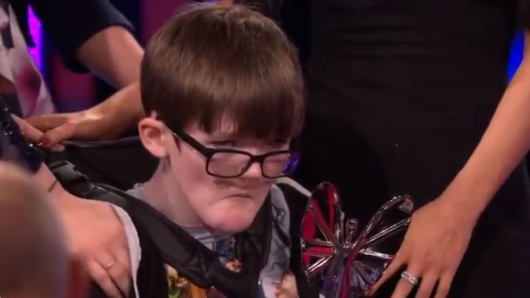 Aaron Hunter on Pride of Britain