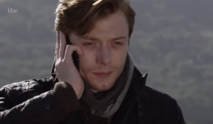 Daniel was refusing to come back for the funeral (Credit: ITV)