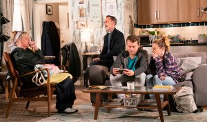 Bernie and Gemma are stunned by Paul's story (Credit: ITV)