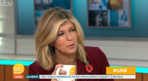 Kate Garraway on GMB