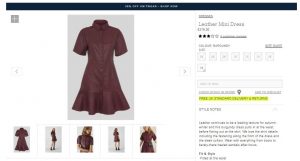 Whistles dress