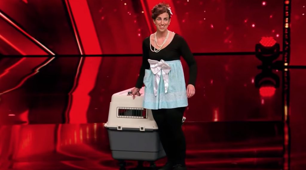 Germany's Got Talent contestant 'eats' sausages with her bum