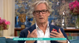 William is a dab hand at meditating (Credit: ITV)