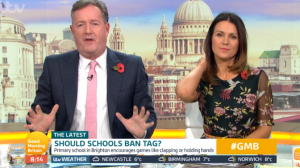 Piers Morgan and Susanna Reid