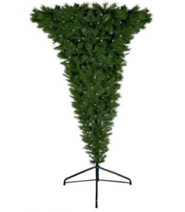 Upside down Christmas tree