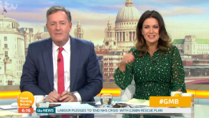 Piers Morgan and Susanna Reid