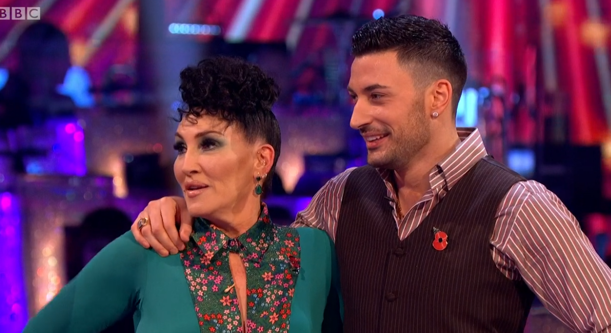 Michelle Visage and Giovanni Pernice