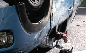 Mel Owen in car crash