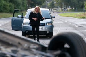 Will Sharon save Mel's life? (Credit: BBC)