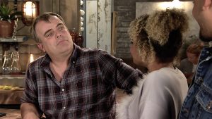 Emma and Steve in Coronation Street