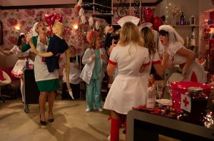 Bernice's revelry was cut short (Credit: ITV)
