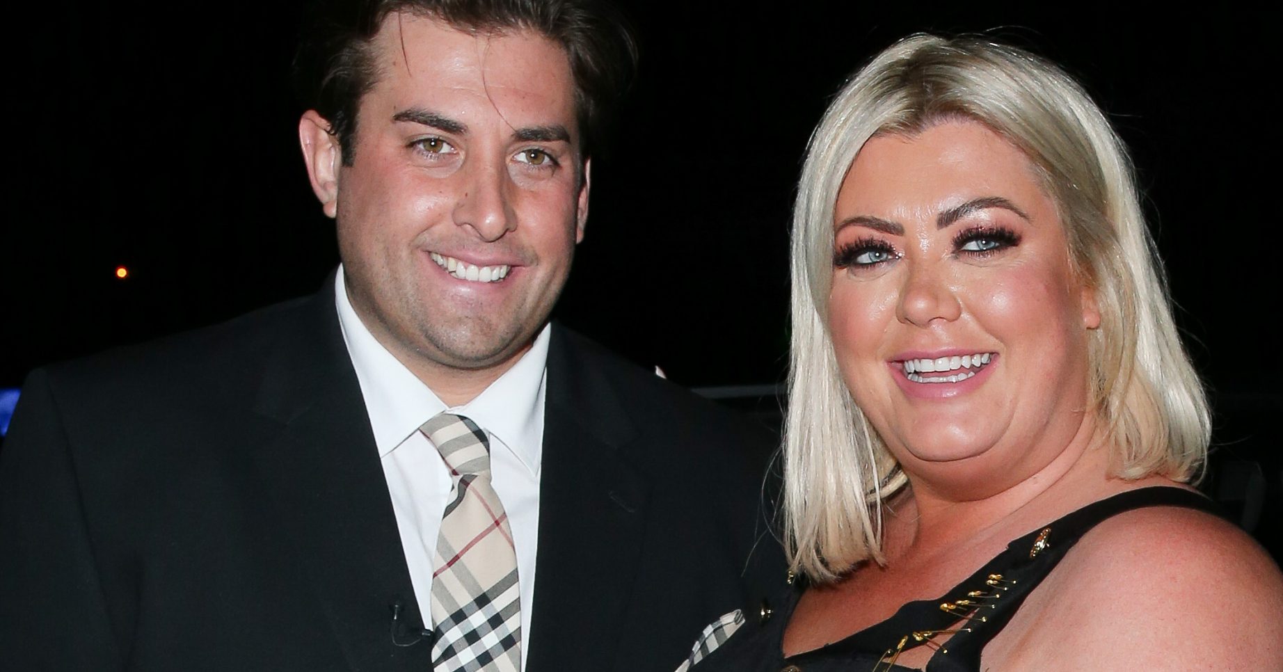 Gemma Collins and James Argent