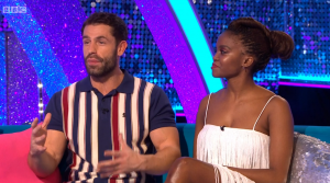 Kelvin Fletcher and Oti Mabuse