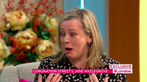 Jane Hazlegrove on Lorraine
