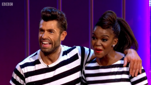 Kelvin Fletcher and Oti Mabuse