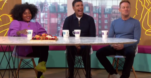 Susie Wokoma Chris Kamara Jason Donovan Sunday Brunch