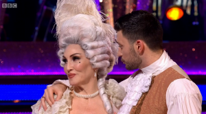 Michelle Visage and Giovanni Pernice on Strictly