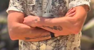 Ant tattoos I'm A Celeb